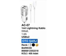 ACL AC-07 Oto Şarj