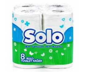 Solo 8'li TUVALET KAĞIDI